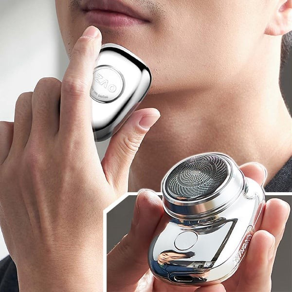 Mini USB rechargeable waterproof shaver - product photo 3