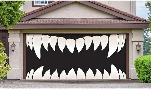 Halloween garage door cover - product photo 20