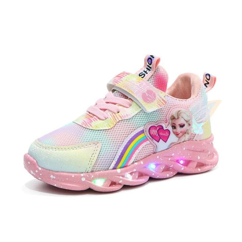 Glitter LED sneaker with motion-activated lights - product photo 6