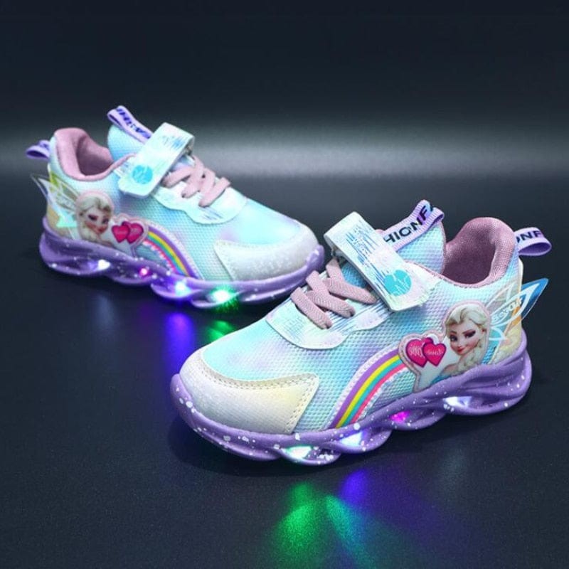 Glitter LED sneaker with motion-activated lights - product photo 8