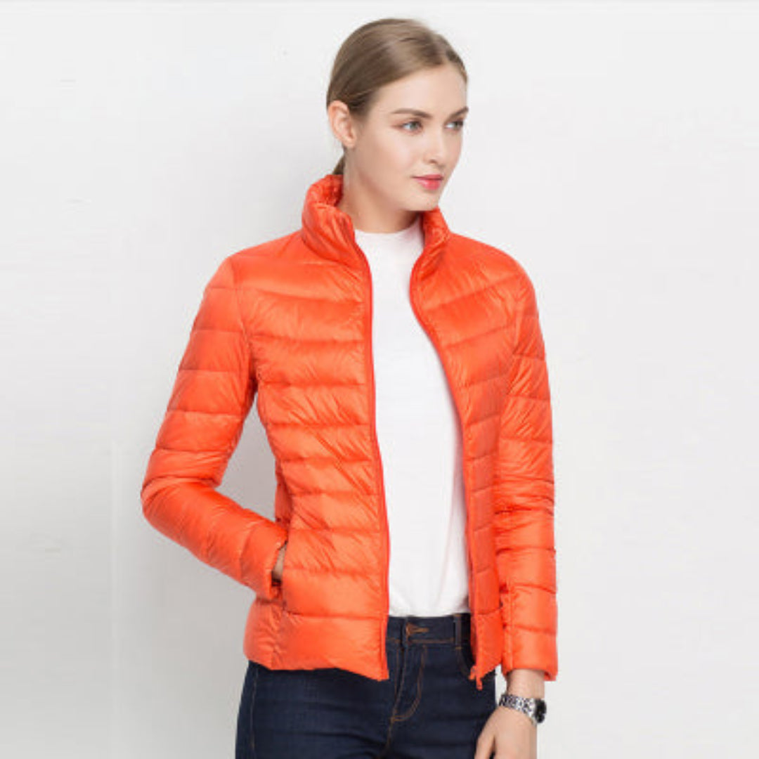 Chloe | Women's Lightweight Quilted Zip-Up Puffer Jacket