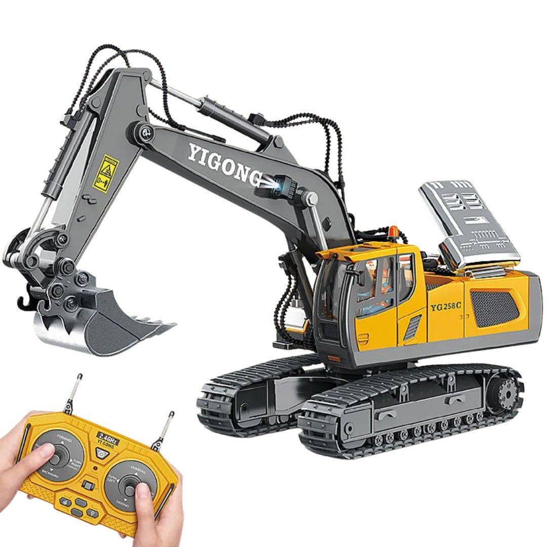 1:20 scale RC hydraulic excavator - product photo 1