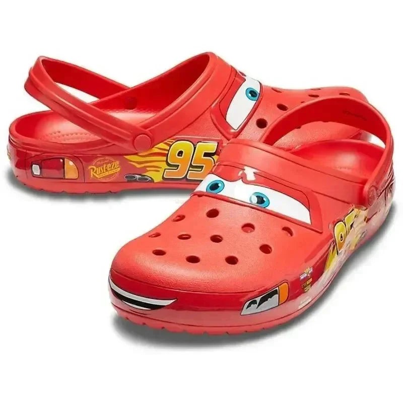 Lightweight EVA clogs with heel strap - product photo 1