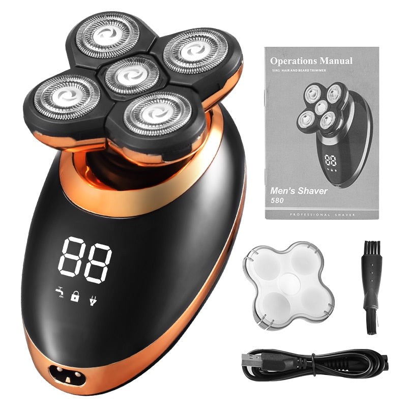 Waterproof cordless multi-head grooming trimmer - product photo 4