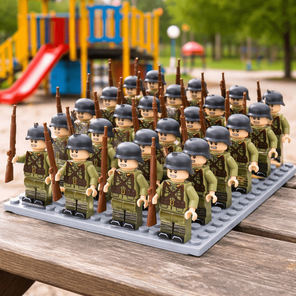 Historical soldier figure set with accessories - product photo 1