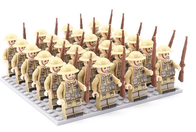 Historical soldier figure set with accessories - product photo 9