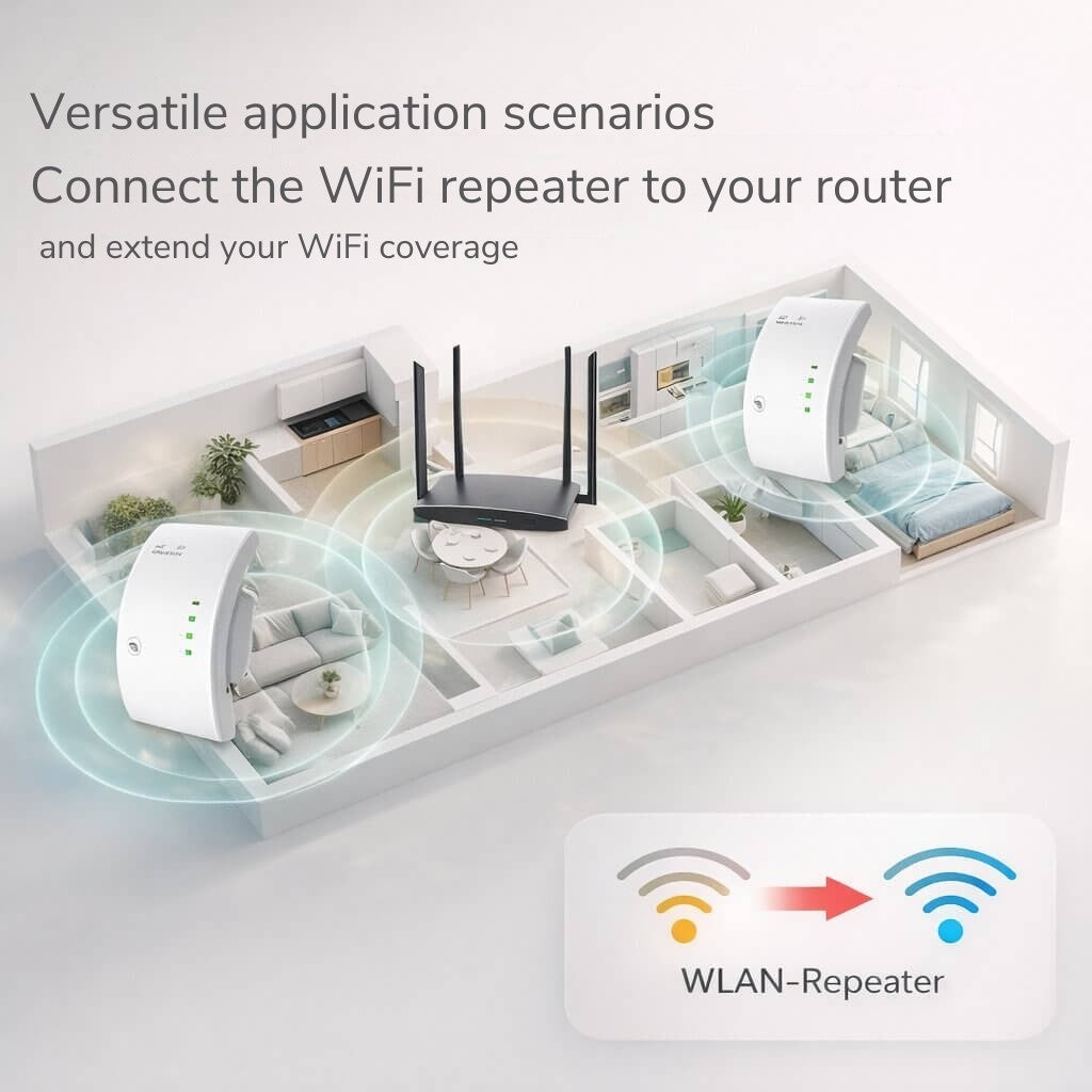 Plug-in Wi-Fi range extender - product photo 6