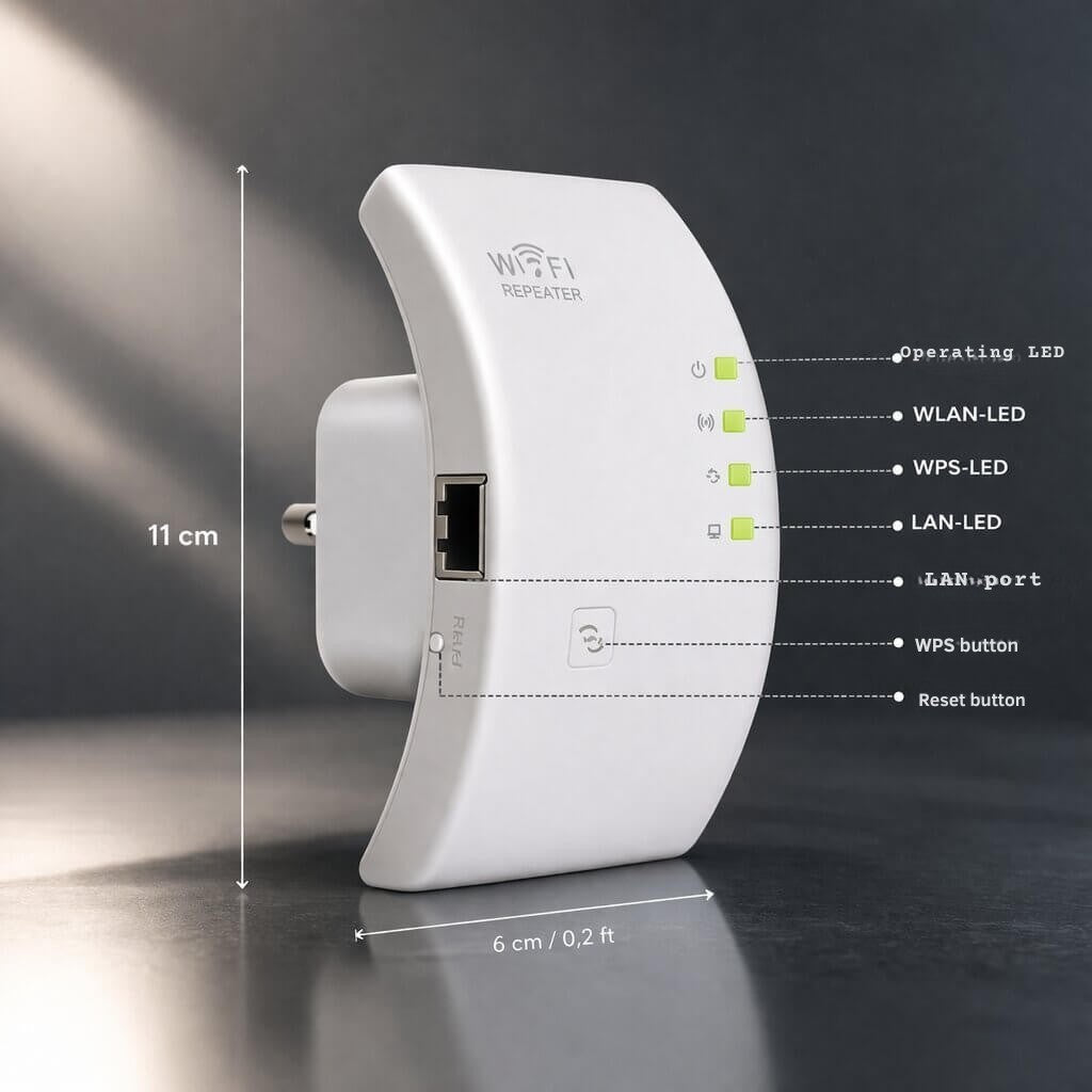 Plug-in Wi-Fi range extender - product photo 7