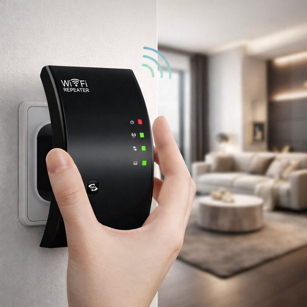 Plug-in Wi-Fi range extender - product photo 8