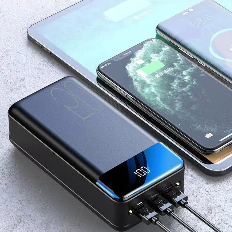 High-capacity power bank with digital display - product photo 5