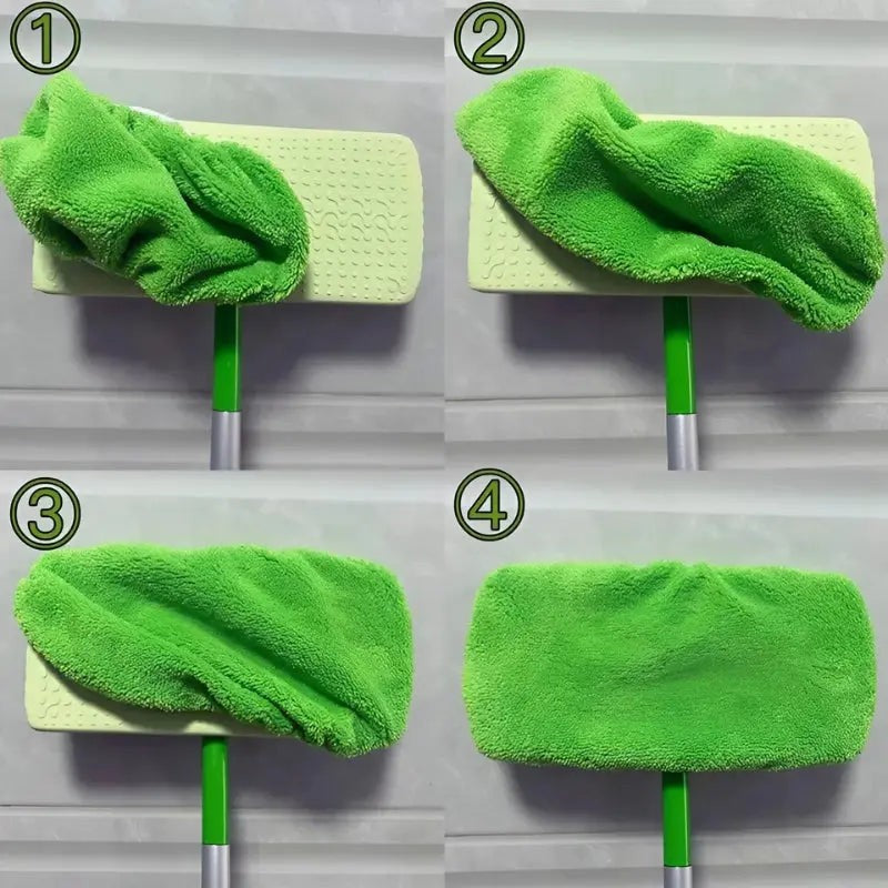 Reusable washable flat mop pads - product photo 5