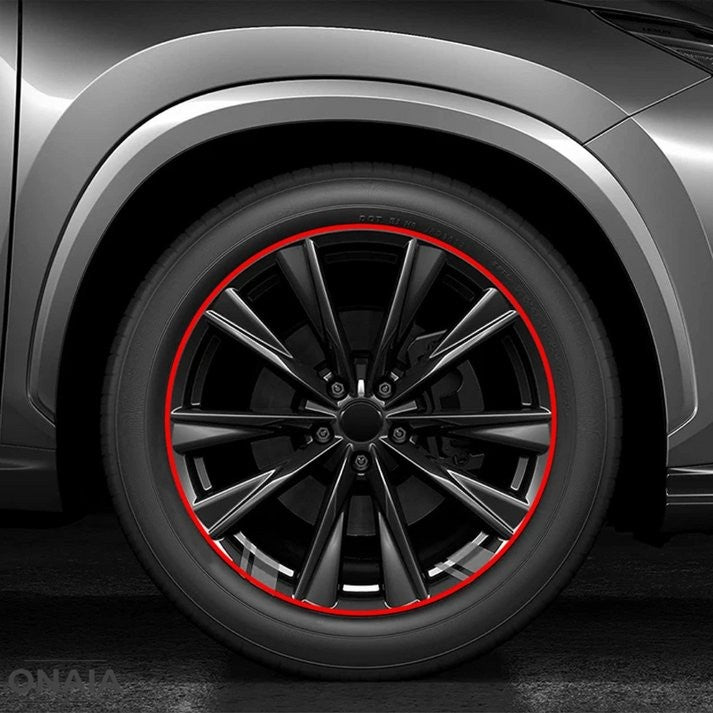 Self-adhesive nylon wheel rim protector strip - product photo 1