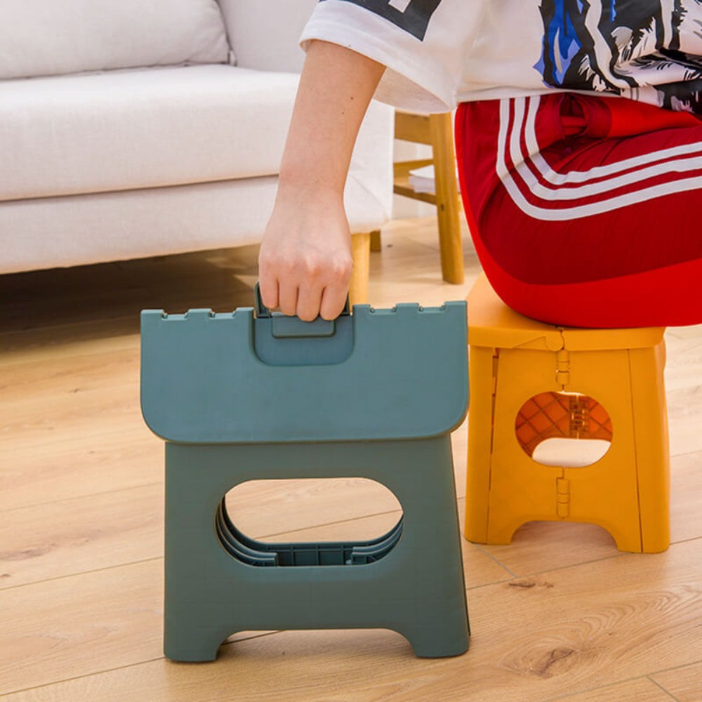 Folding step stool with carry handle - product photo 7