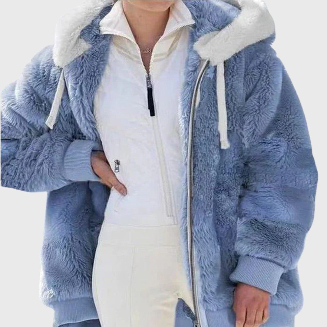 Woman wearing the Rosanna women's elegant jacket, 12 view
