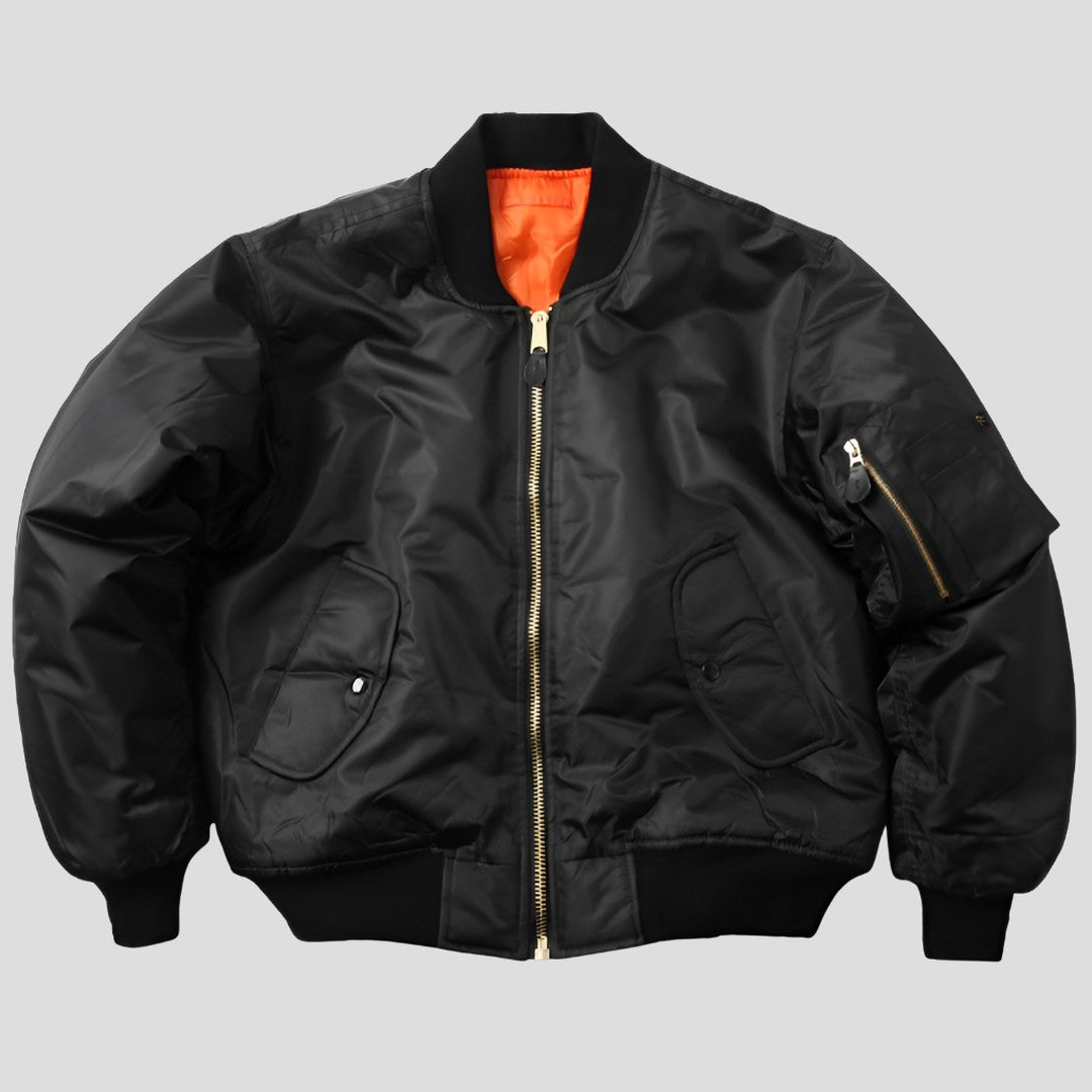 Woman wearing the Rufus women's classic jacket, 11 view