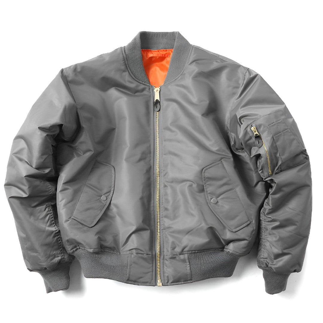 Woman wearing the Rufus women's classic jacket, detail view