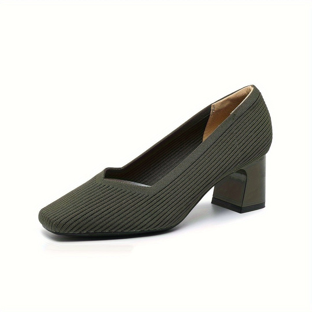 Woman wearing the Ryder women's pumps, 17 view