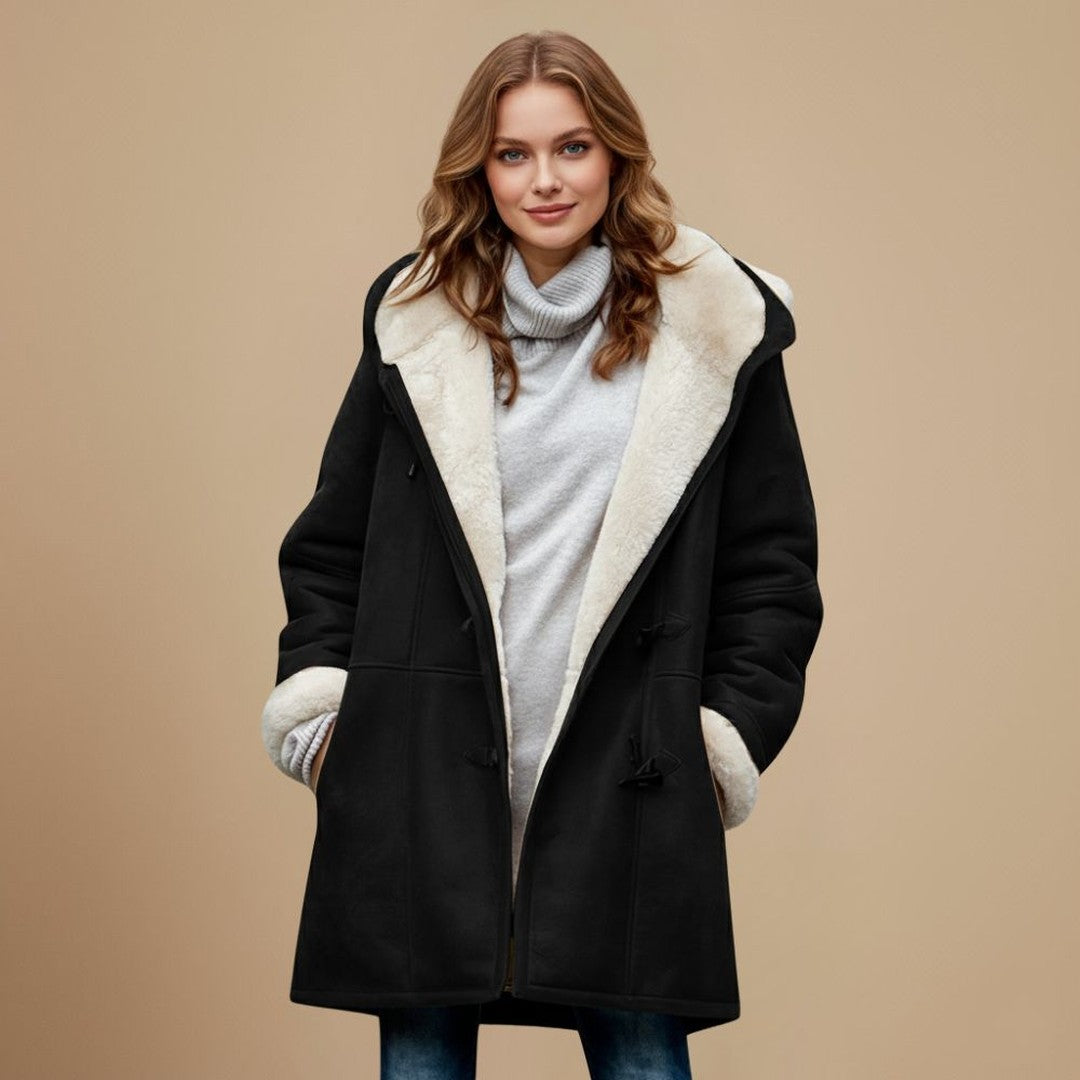 Woman wearing the Sabine women's jacket, 8 view