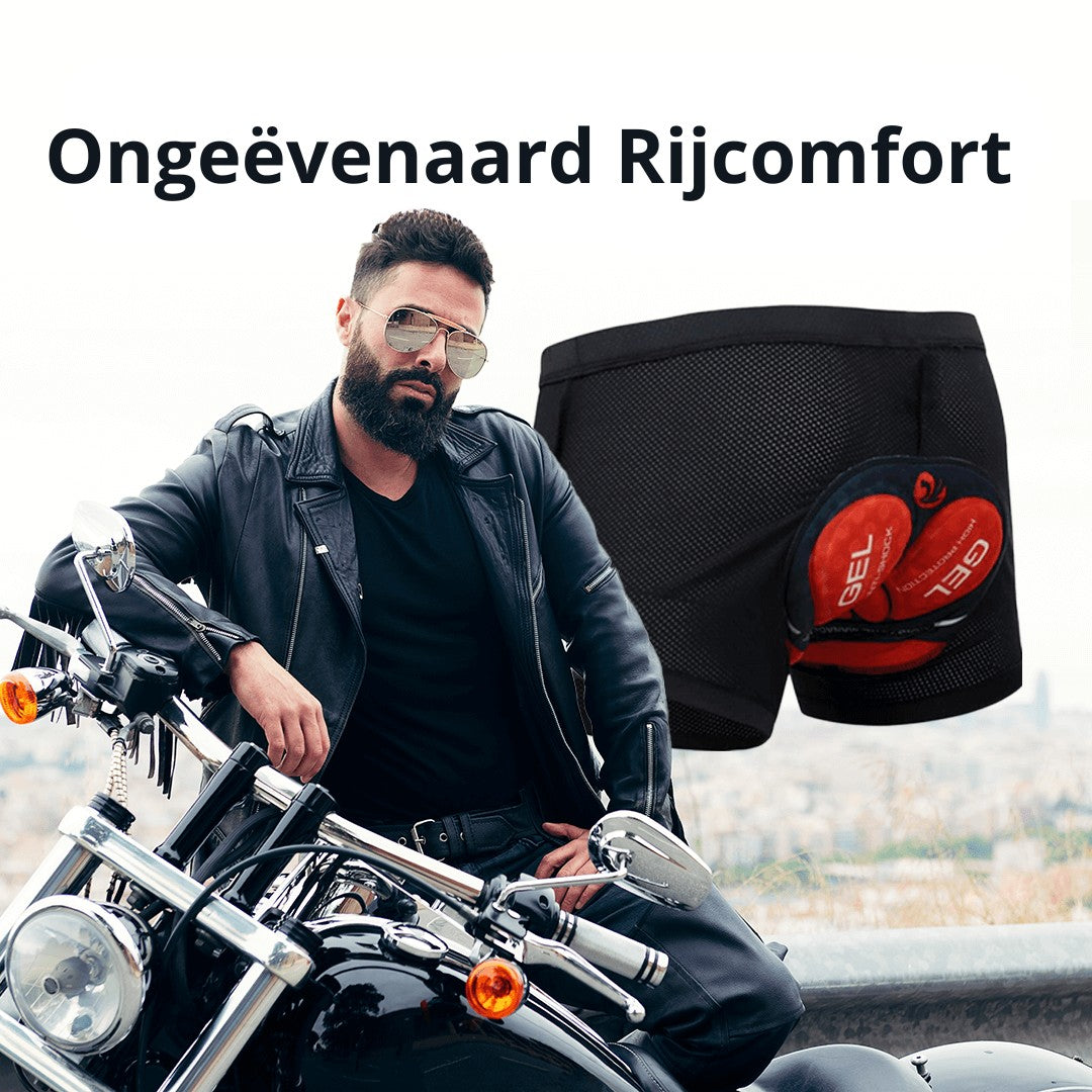 Men's padded gel riding shorts - product photo 6