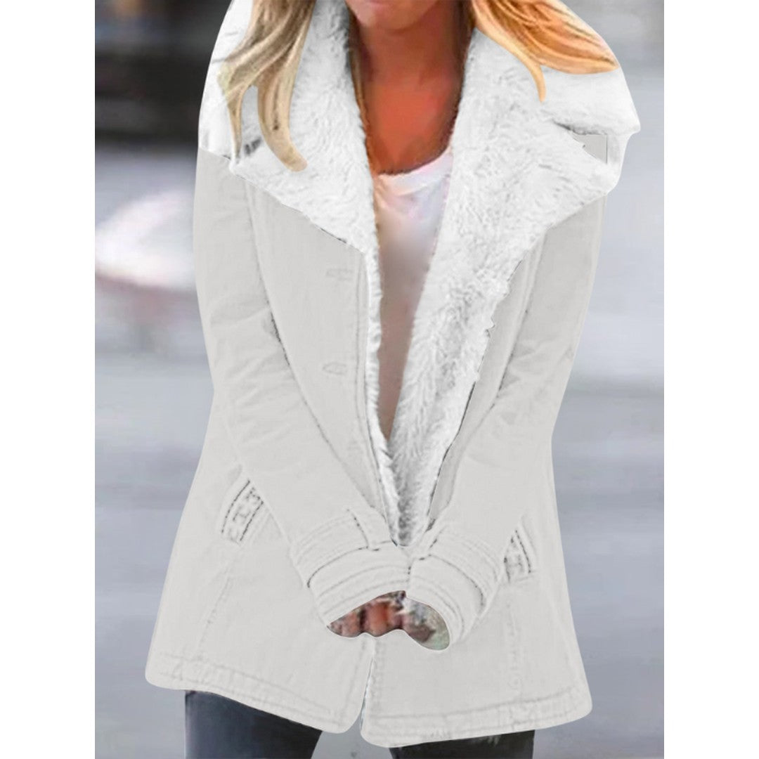 Woman wearing the Scarlett women's jacket, 12 view