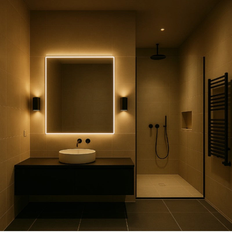 Plug-in dimmable LED wall light - product photo 6