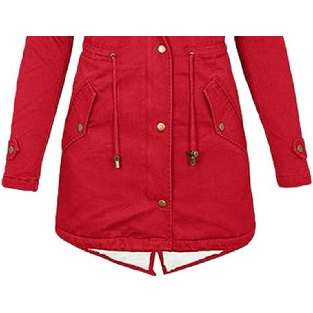 Woman wearing the Selene women's long-sleeve jacket, 7 view