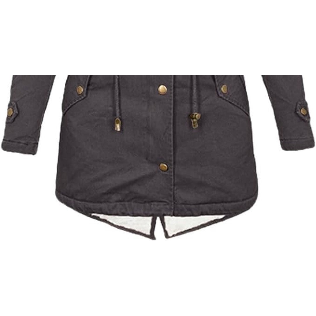 Woman wearing the Selene women's long-sleeve jacket, flatlay view