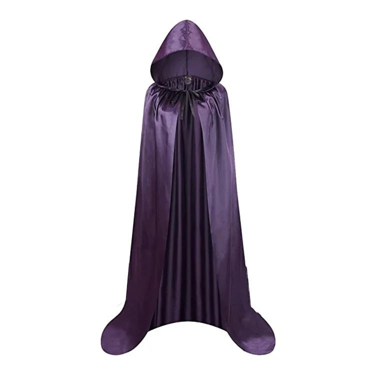 Long hooded cape for costume wear - product photo 3