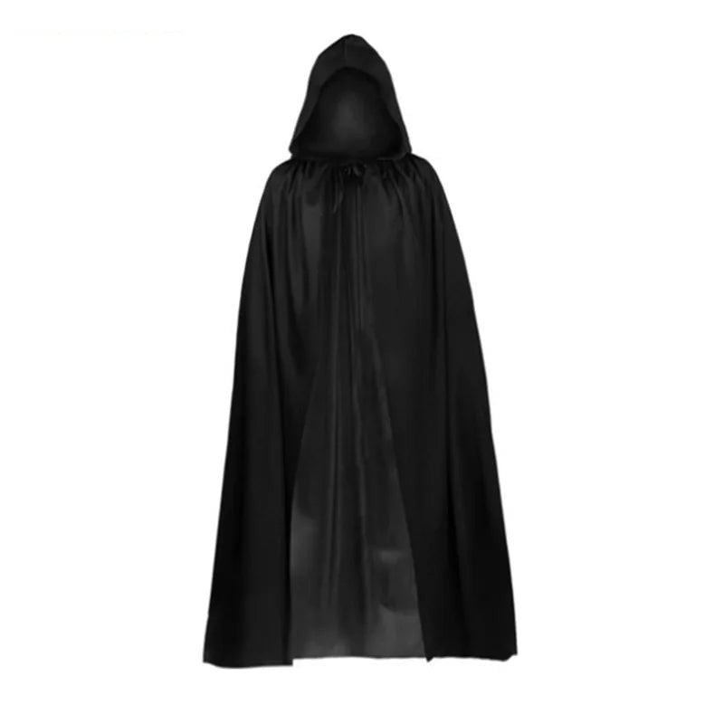 Long hooded cape for costume wear - product photo 8