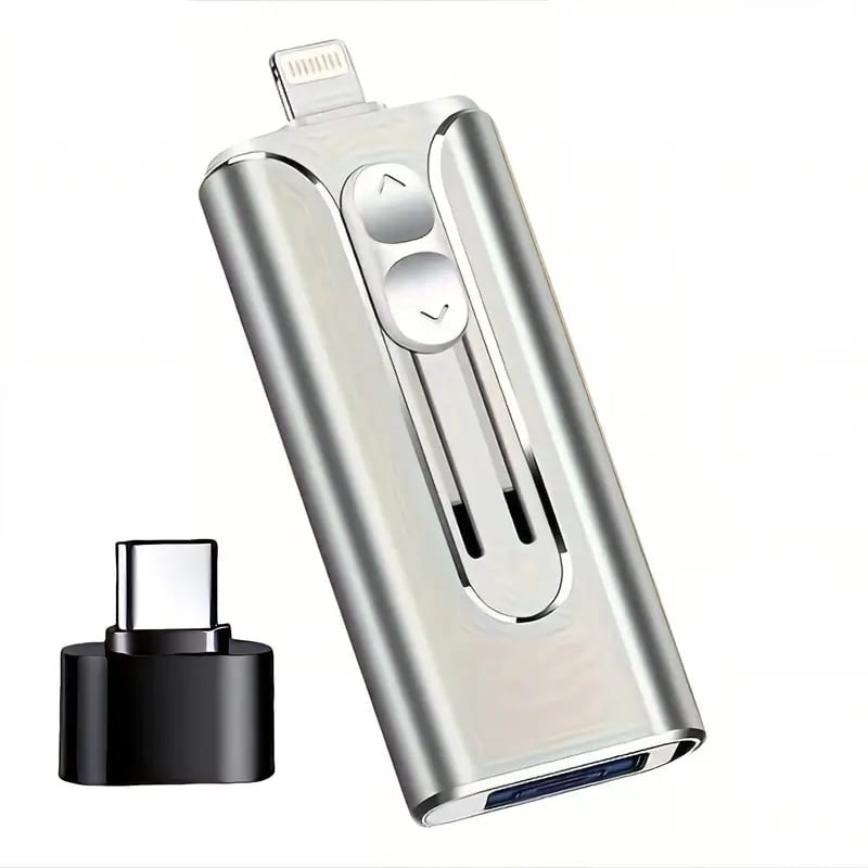 Dual-connector phone flash drive - product photo 4