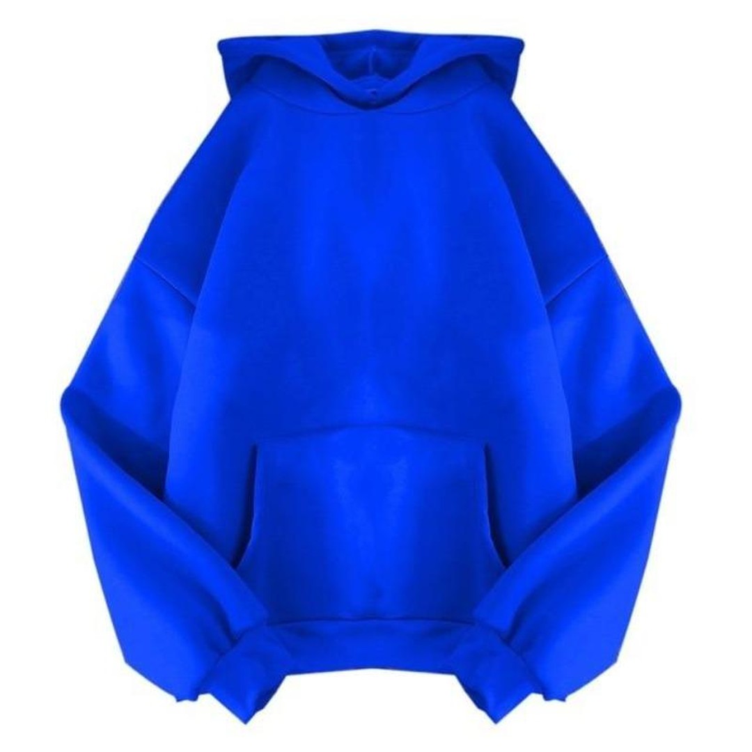 Woman wearing the Sonia women's casual hooded cotton sweater, 14 view
