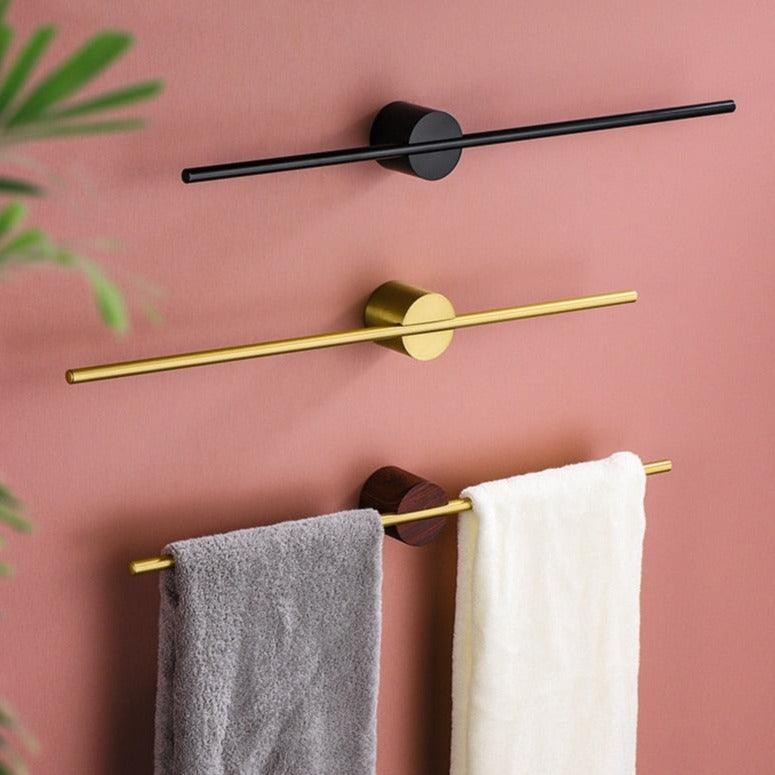 Freestanding aluminium towel rack - product photo 2