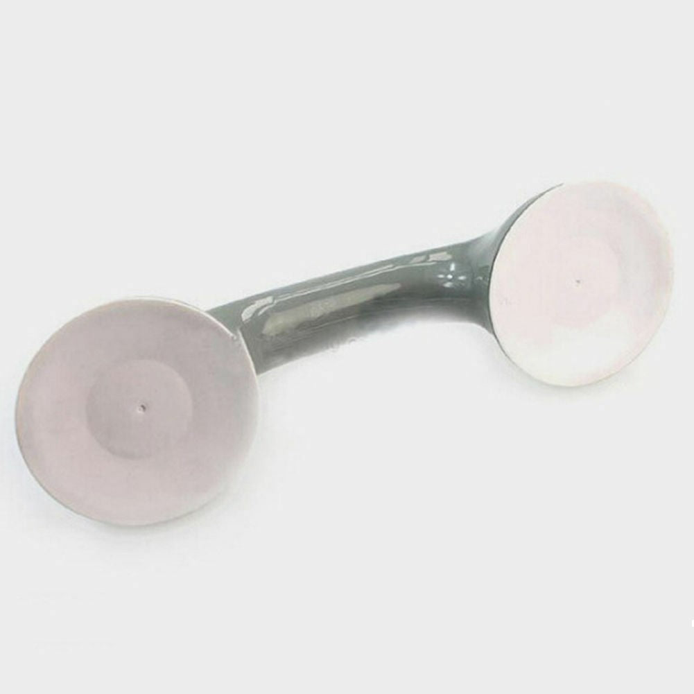 Suction-mounted bathroom grab handle - product photo 5