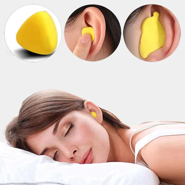 Moldable silicone earplugs for sleeping and swimming - product photo 1