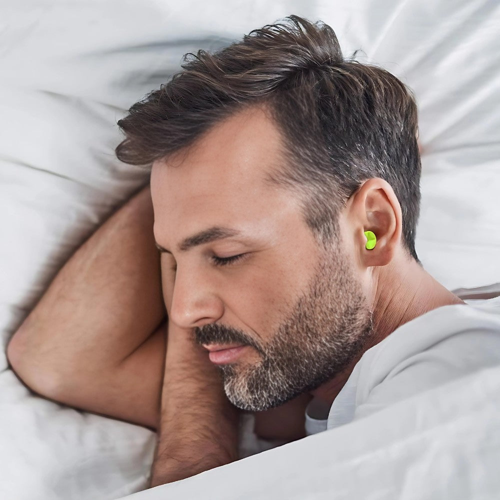 Moldable silicone earplugs for sleeping and swimming - product photo 6