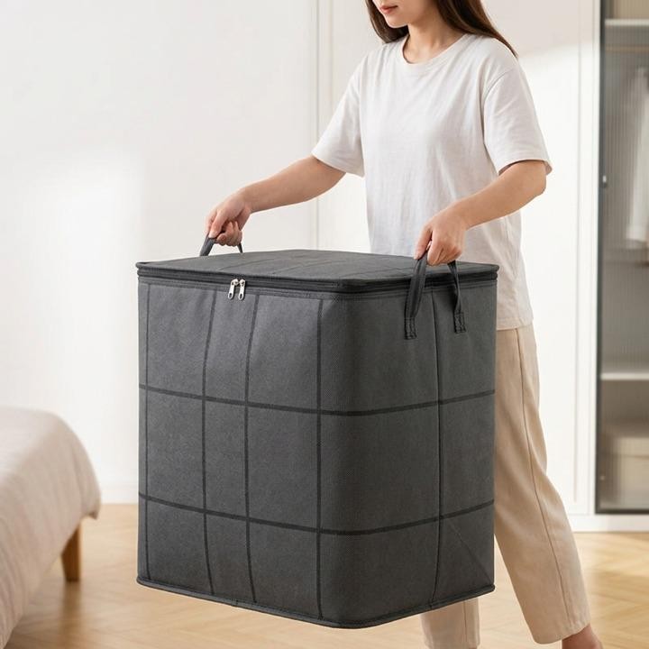 Double-zip bedding and duvet storage bag - product photo 2
