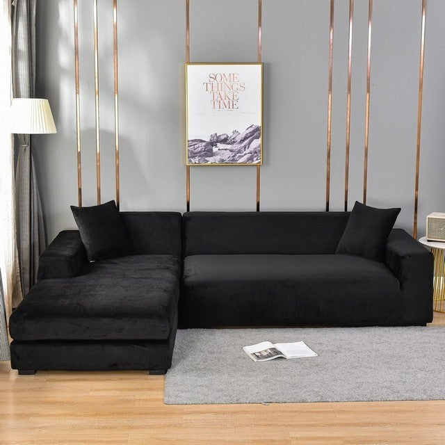 Elastic full-cover stretch sofa slipcover - product photo 19
