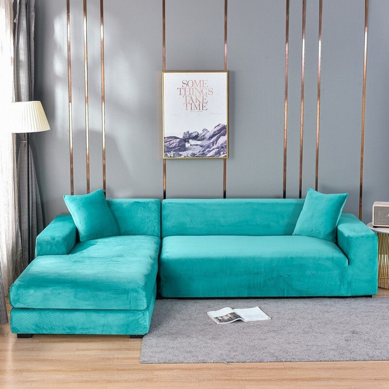 Elastic full-cover stretch sofa slipcover - product photo 21