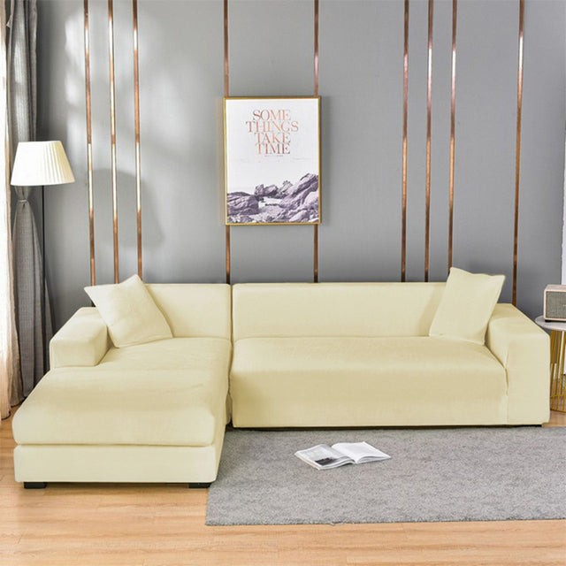 Elastic full-cover stretch sofa slipcover - product photo 3