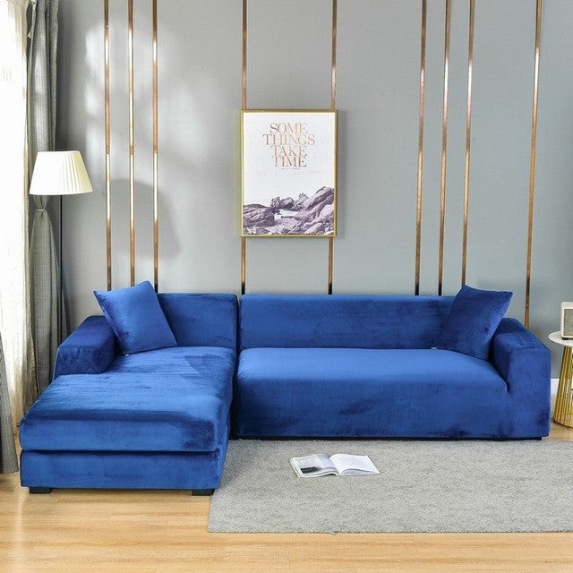 Elastic full-cover stretch sofa slipcover - product photo 9