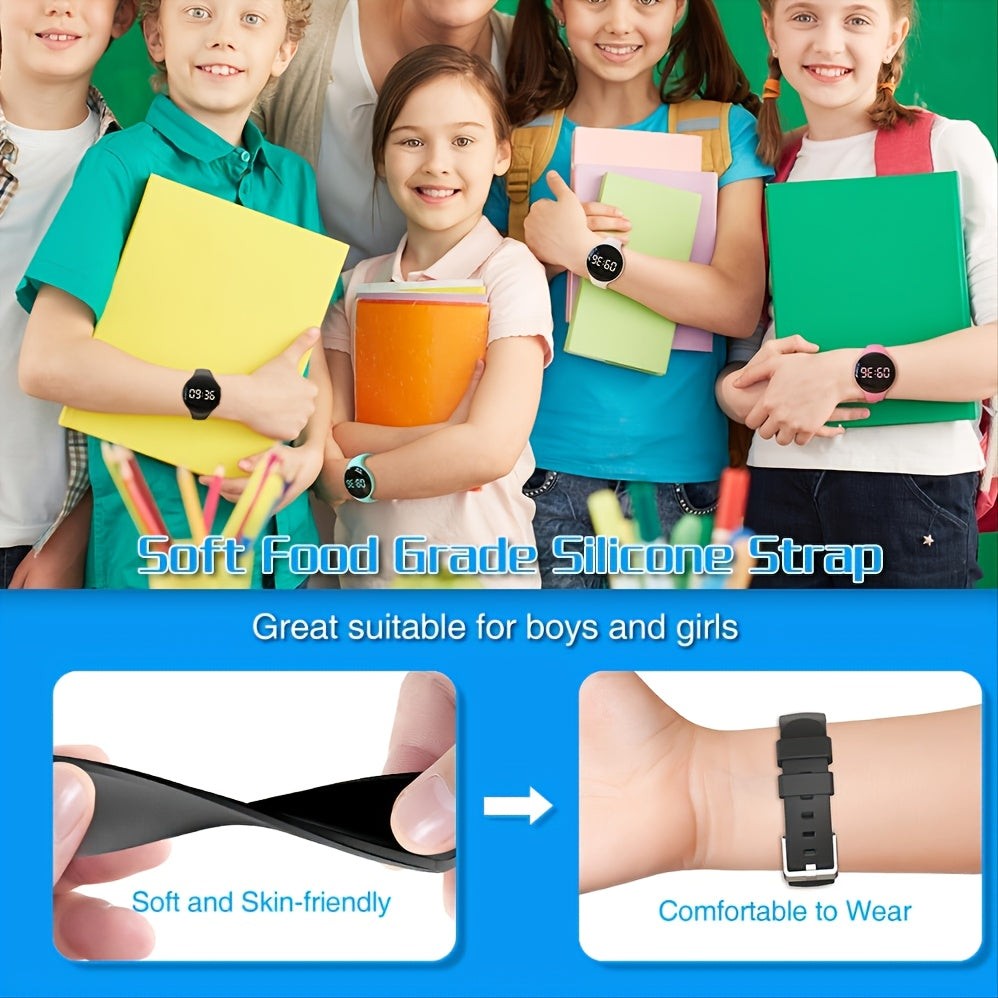 Kids' LED step counter watch - product photo 12