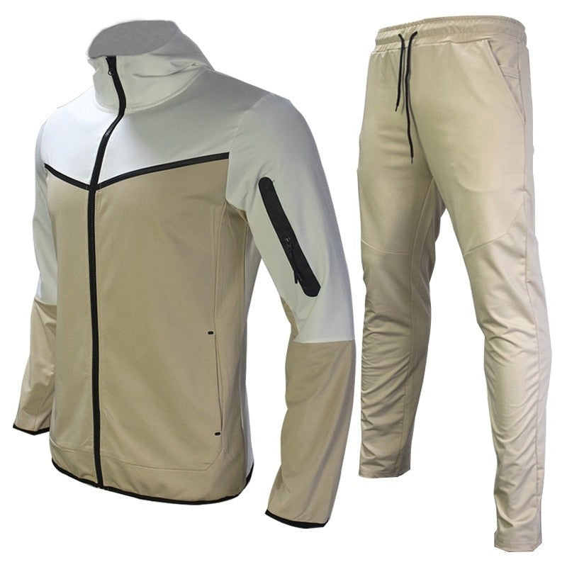 Men's wind-resistant two-piece tracksuit - product photo 6