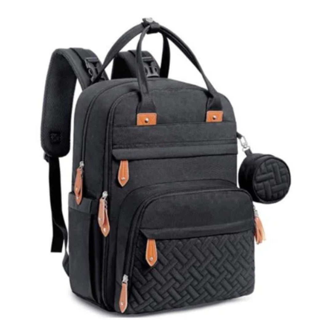 Structured diaper bag backpack - product photo 3