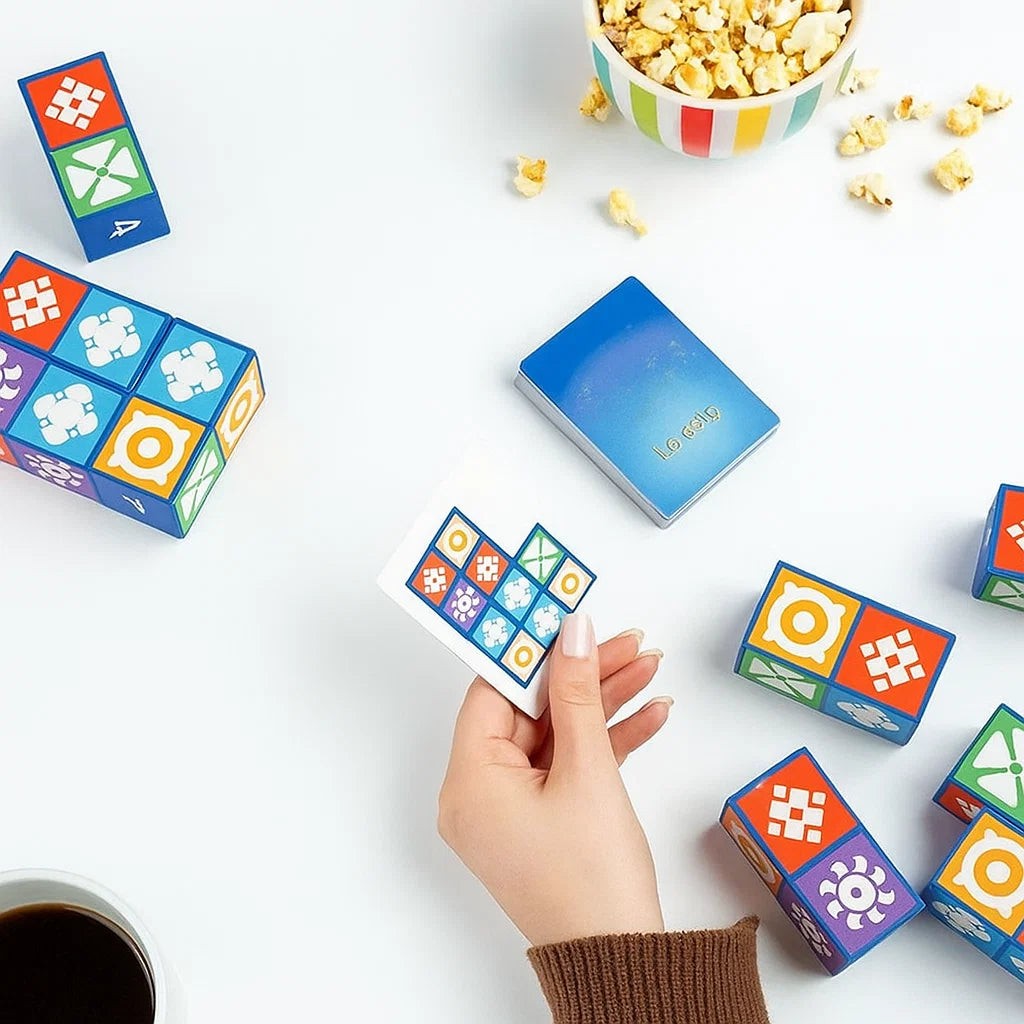 Symbol dice and card logic game - product photo 7