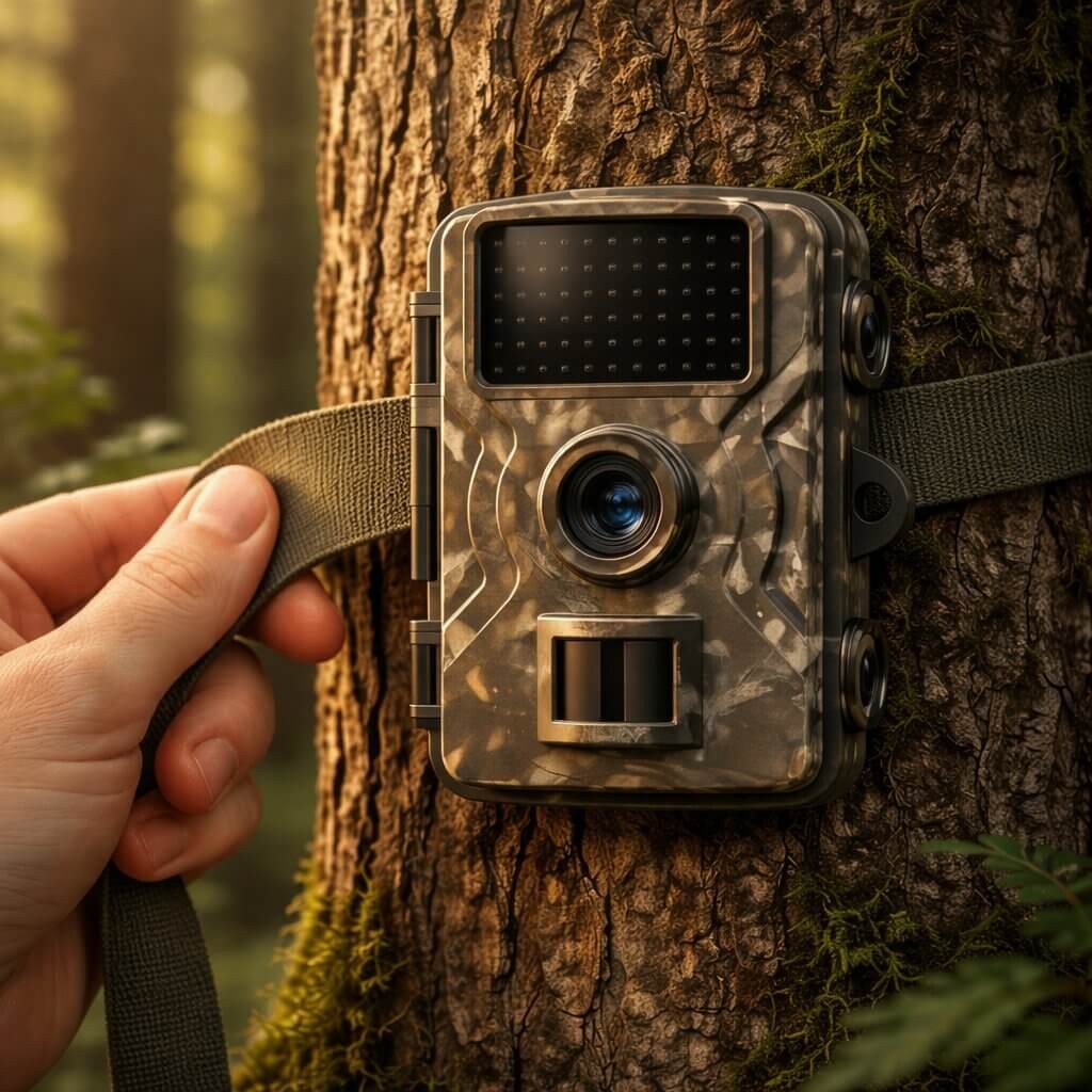 Motion-triggered trail camera with infrared night vision - product photo 5
