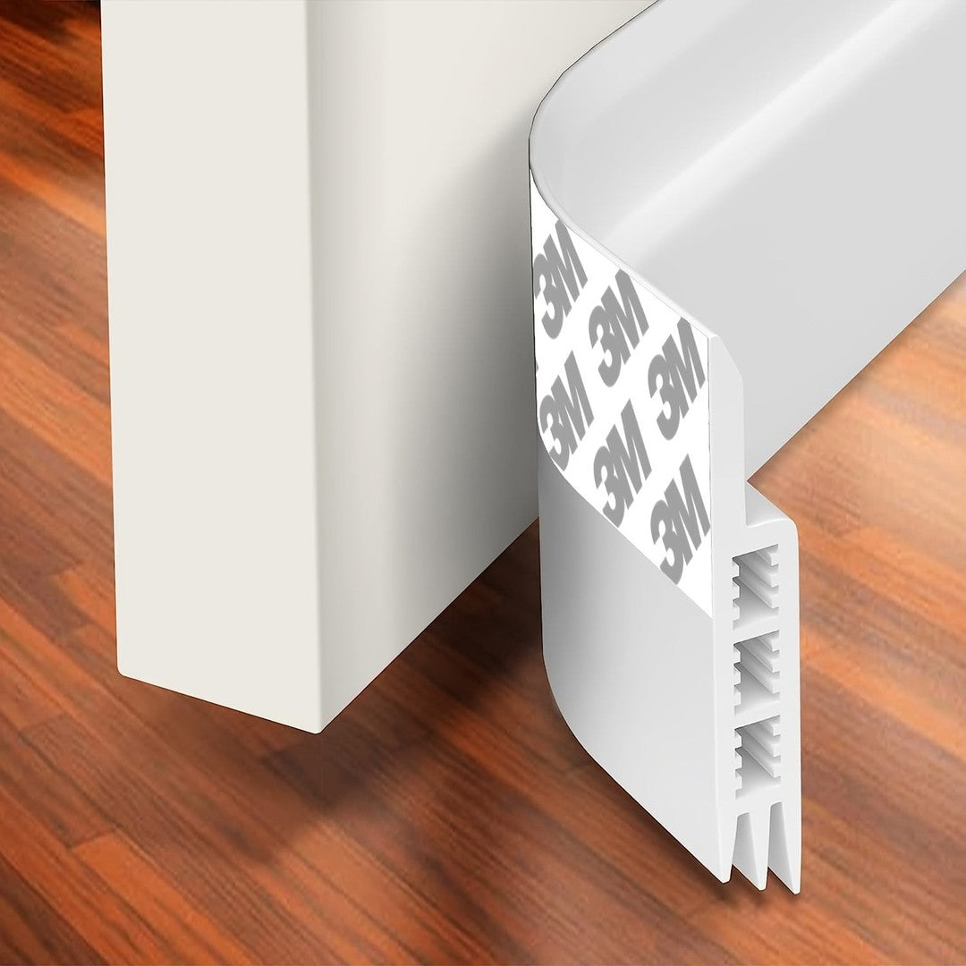 Silicone under-door draft seal strip - product photo 1