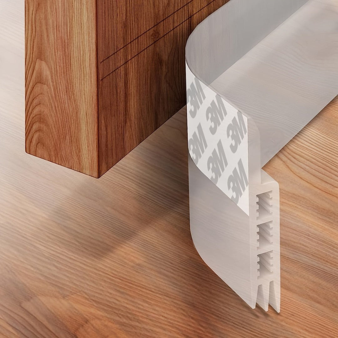 Silicone under-door draft seal strip - product photo 10