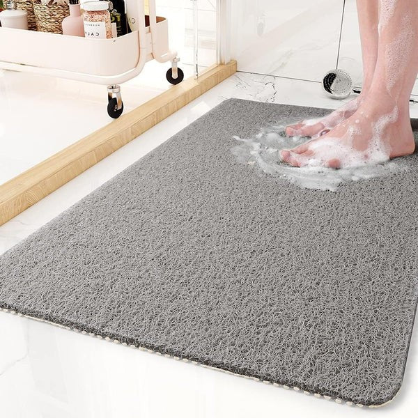 Fast-drying non-slip shower mat with drainage structure - product photo 1