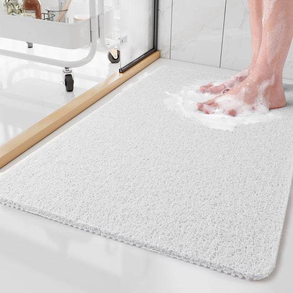 Fast-drying non-slip shower mat with drainage structure - product photo 5