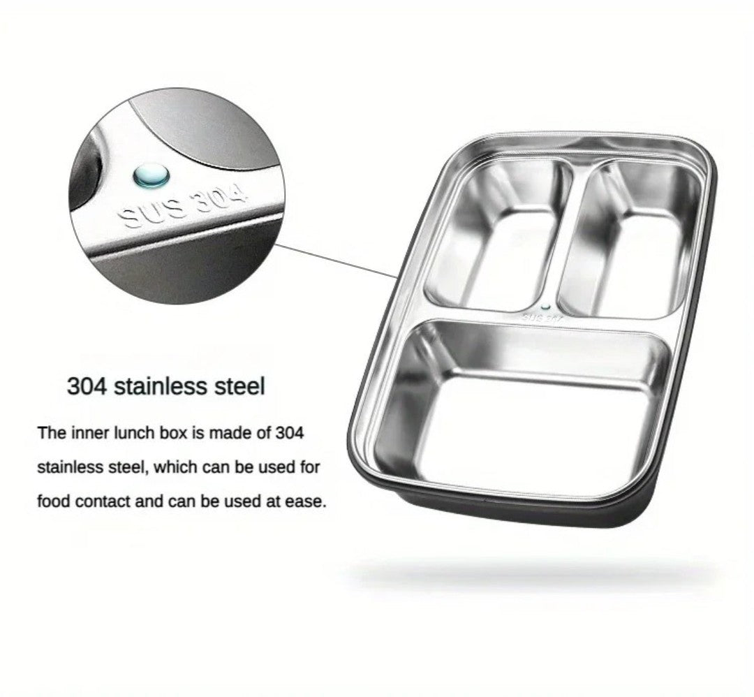 Stainless steel airtight bento lunch box - product photo 6